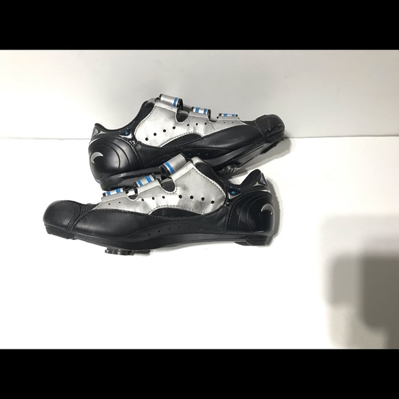 Performance Bicycle Azzuri Road Bike Cycling Shoes 3 Strap 8 8.5 - Picture 6 of 10